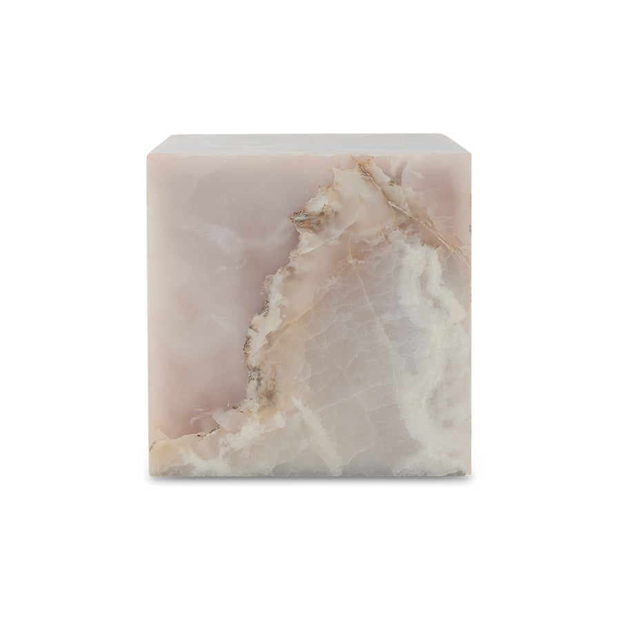 Pink Onyx Block Tisch – HKLIVING