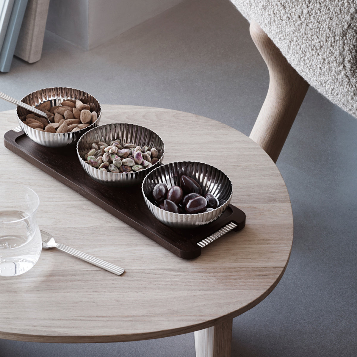 Bernadotte - Tray with Bowls – Georg Jensen – view 2