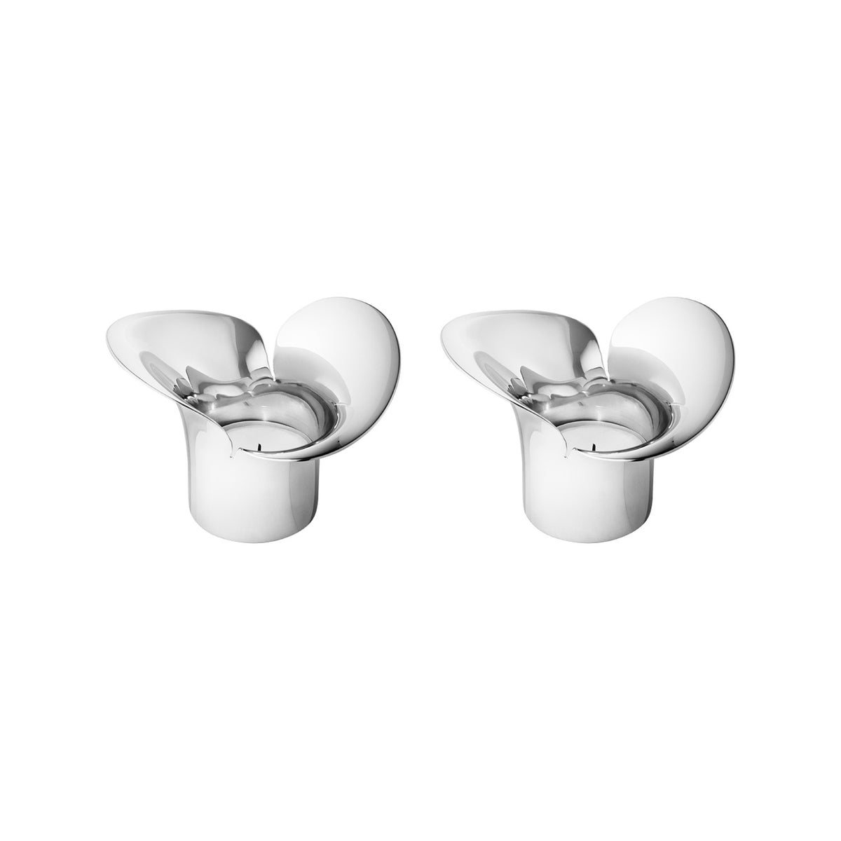Bloom Botanica - Tealight Holder, 2 pcs – Georg Jensen