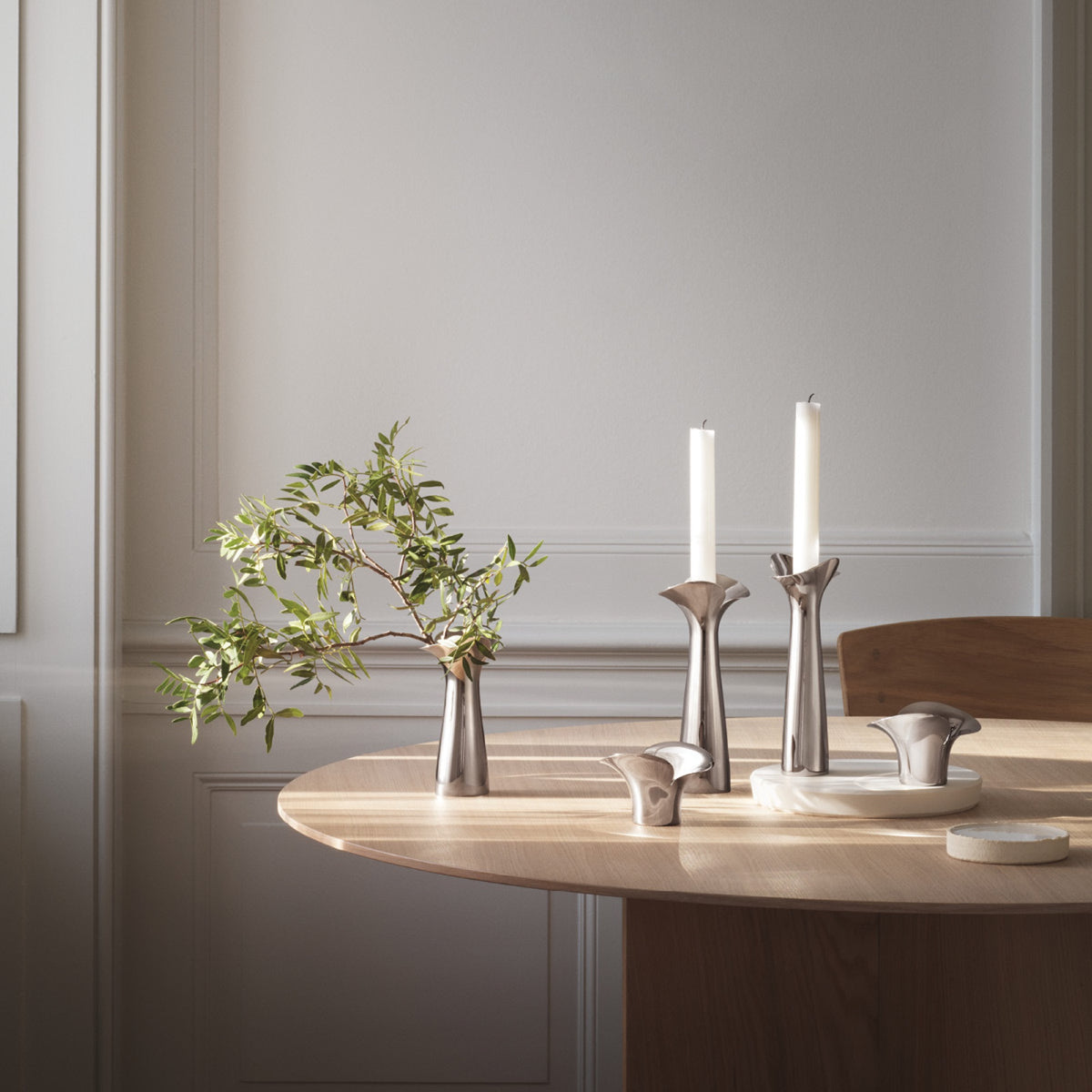 Bloom Botanica - Tealight Holder, 2 pcs – Georg Jensen – view 2