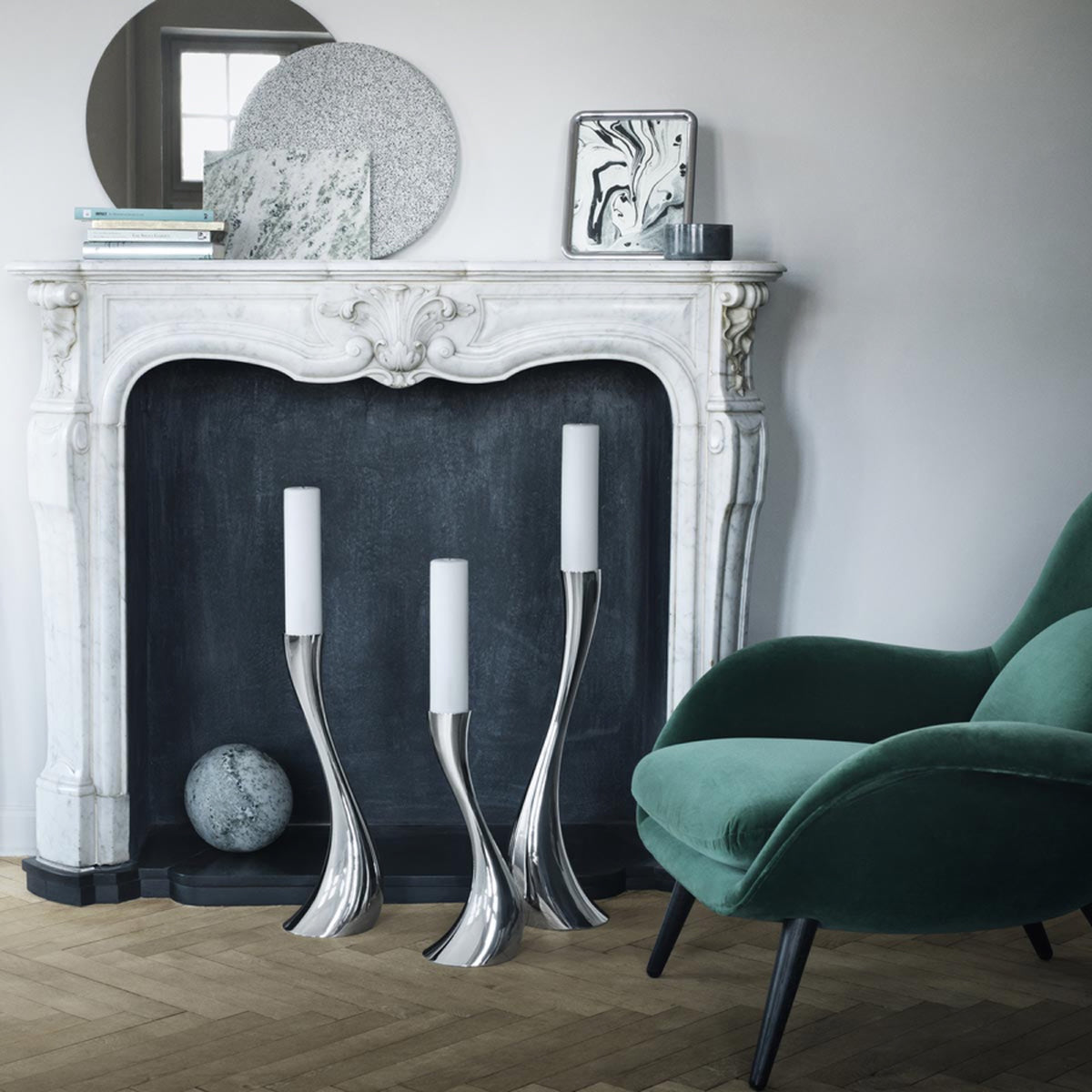 Cobra - Floor Candleholder – Georg Jensen – view 3