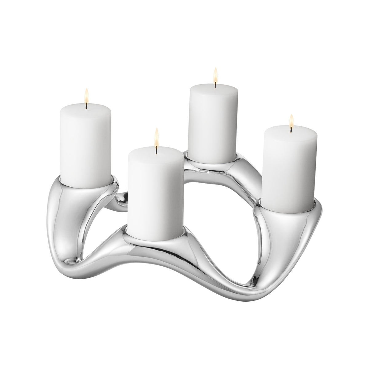 Cobra - Round Candleholder – Georg Jensen – view 4