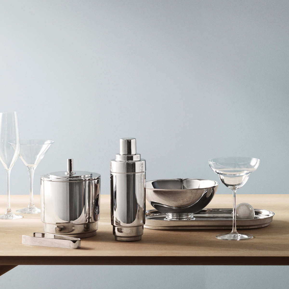 Manhattan - Ice Bucket with Tongs – Ansicht 2