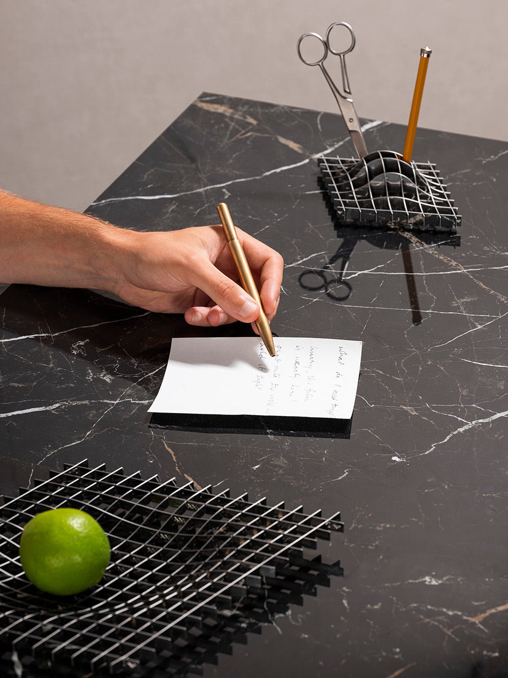 Gravity - Pen Holder Tray by Fundamental Berlin