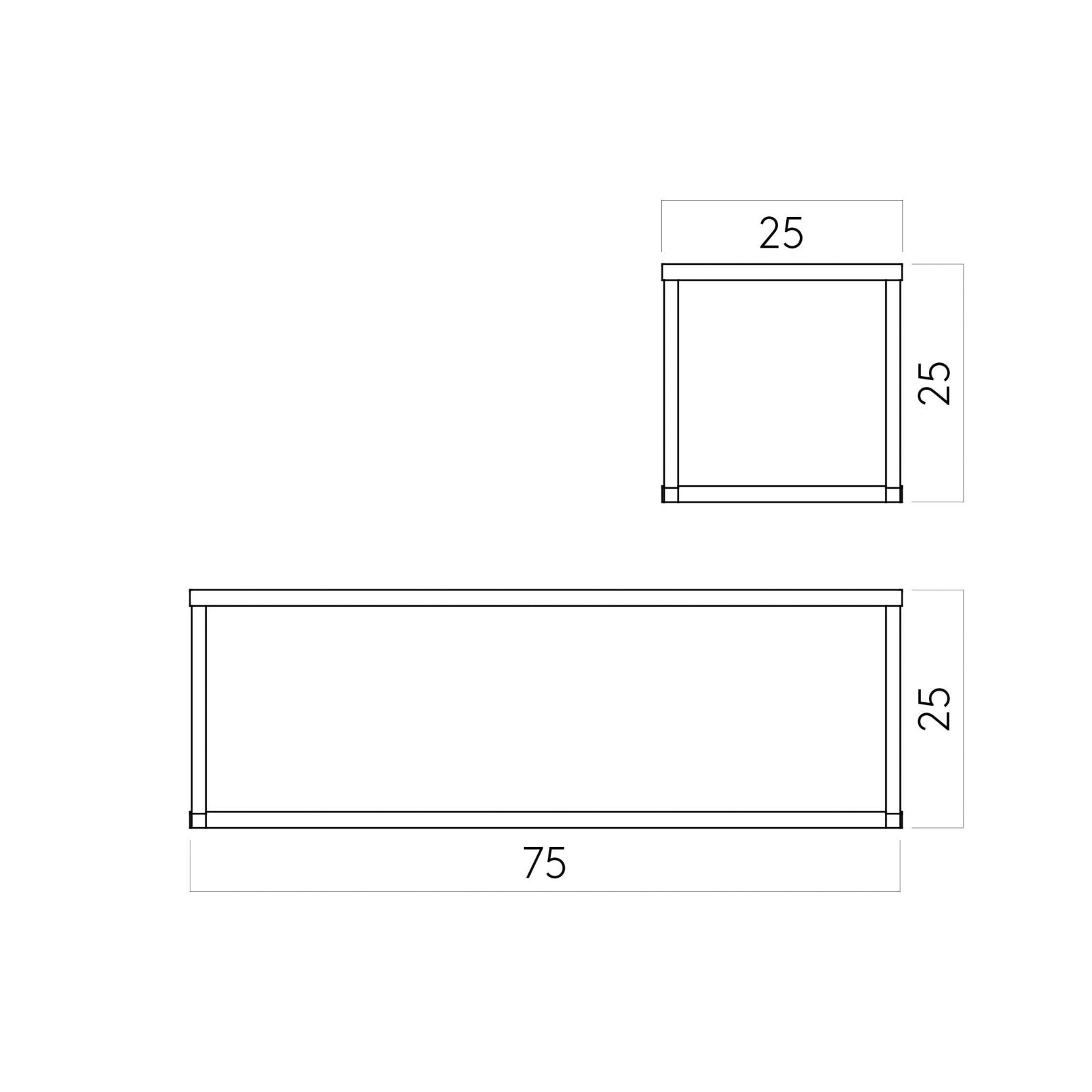 Grid Wall Shelf Furniture by Kristina Dam Studio