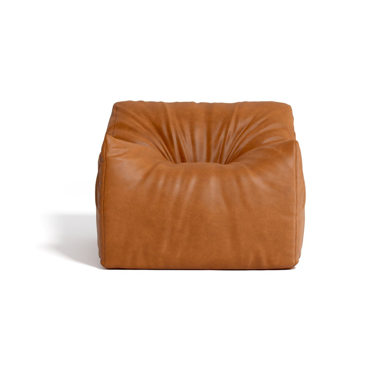 Gufram Womb Armchair, Leather Toffee