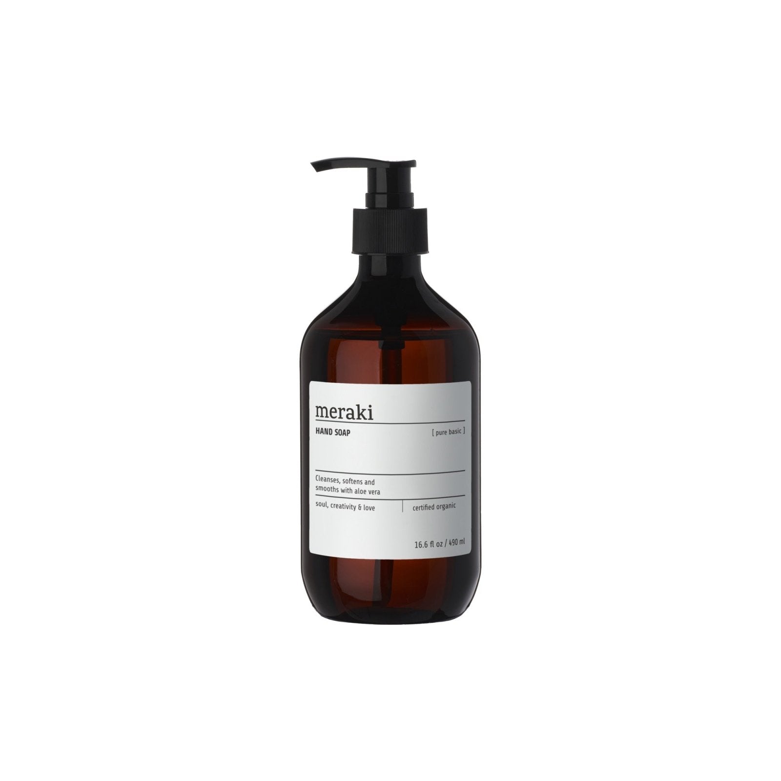 Hand Soap - Pure Basic, Brown Home Accessories by Meraki