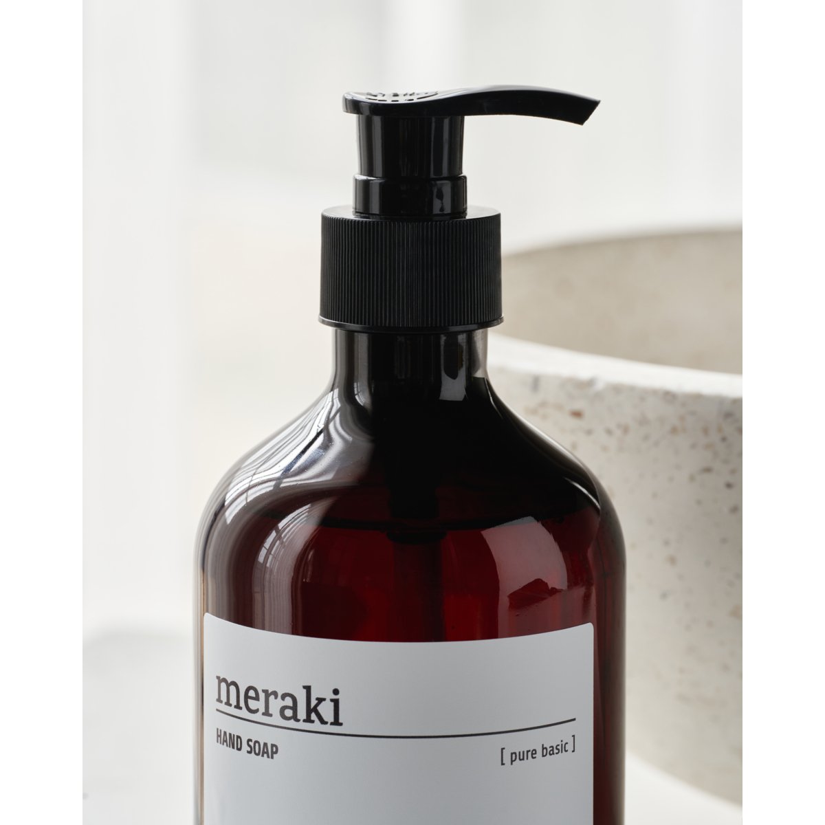 Hand Soap - Pure Basic, Brown Home Accessories by Meraki