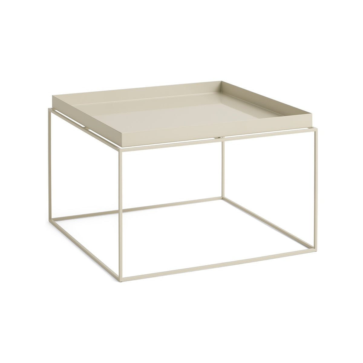 Tray Table - Coffee Side Table Warm beige - Furniture - HAY