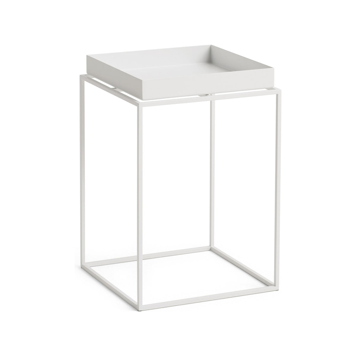 Tray Table - Side Table S High White - Furniture - HAY