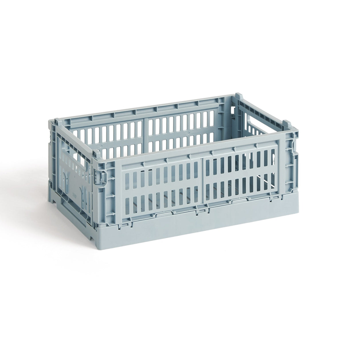 Colour Crate - Small - Dusty blue - Home Accessories - HAY