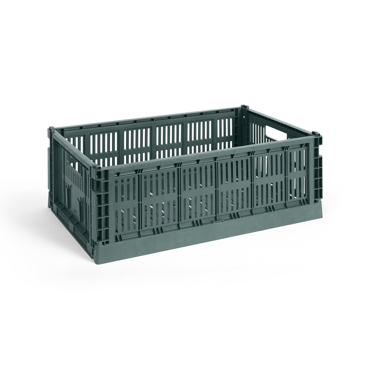 Colour Crate - Large - Dark green - Home Accessories - HAY