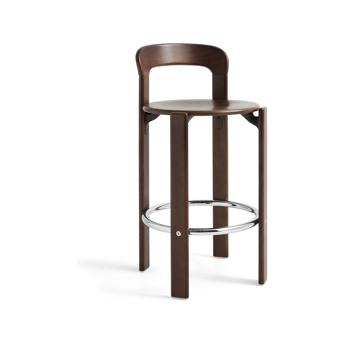 HAY Rey Bar Stool Umber brown H65