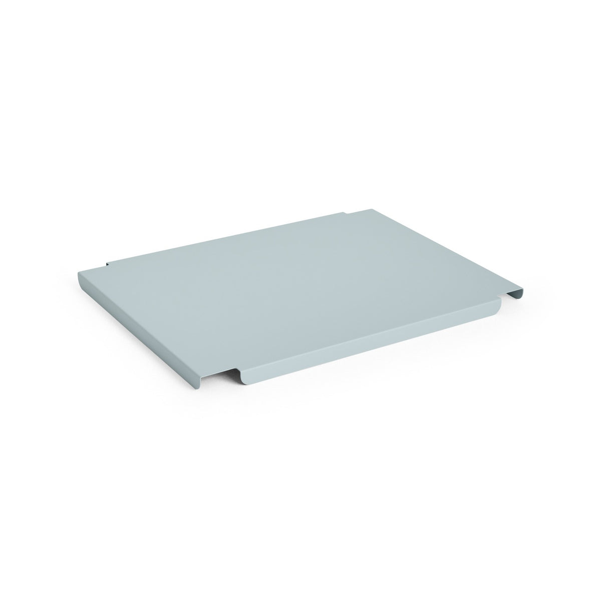 Colour Crate Lid Metal - Medium - Dusty blue - Home Accessories - HAY