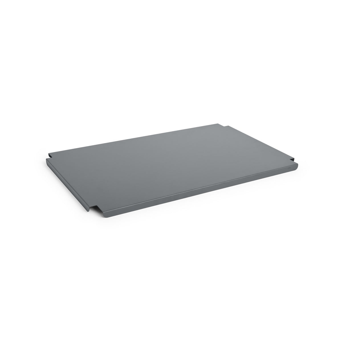 Colour Crate Lid Metal - Large - Charcoal - Home Accessories - HAY