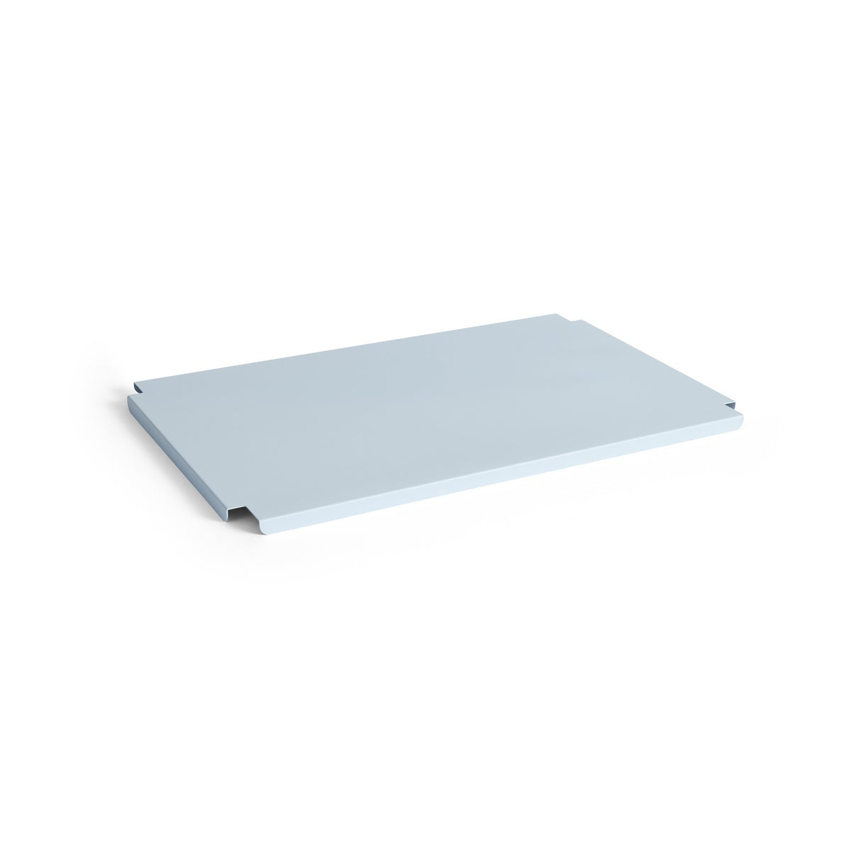 Colour Crate Lid Metal - Large - Soft blue - Home Accessories - HAY