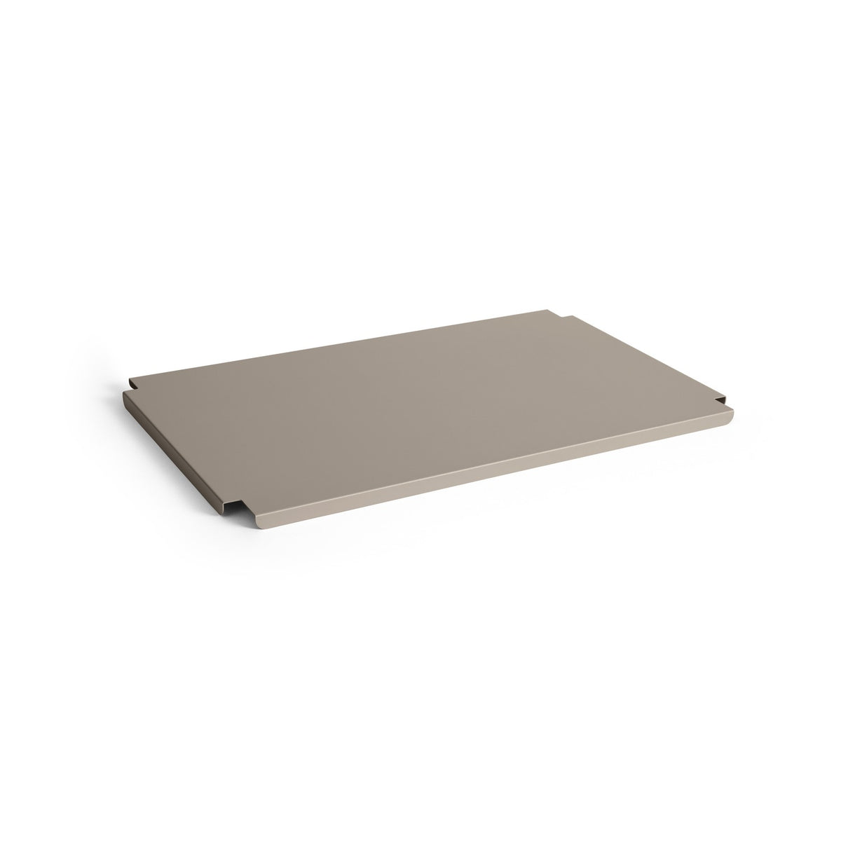 Colour Crate Lid Metal - Large - Warm grey - Home Accessories - HAY