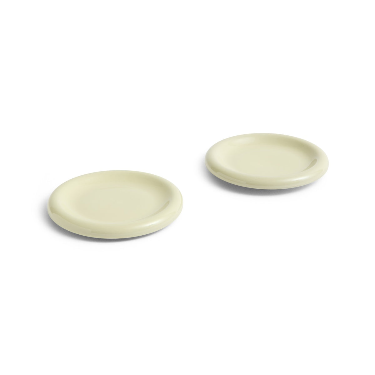 Barro Plate Set of 2 - Pistachio Ø 18 cm - Kitchen - HAY