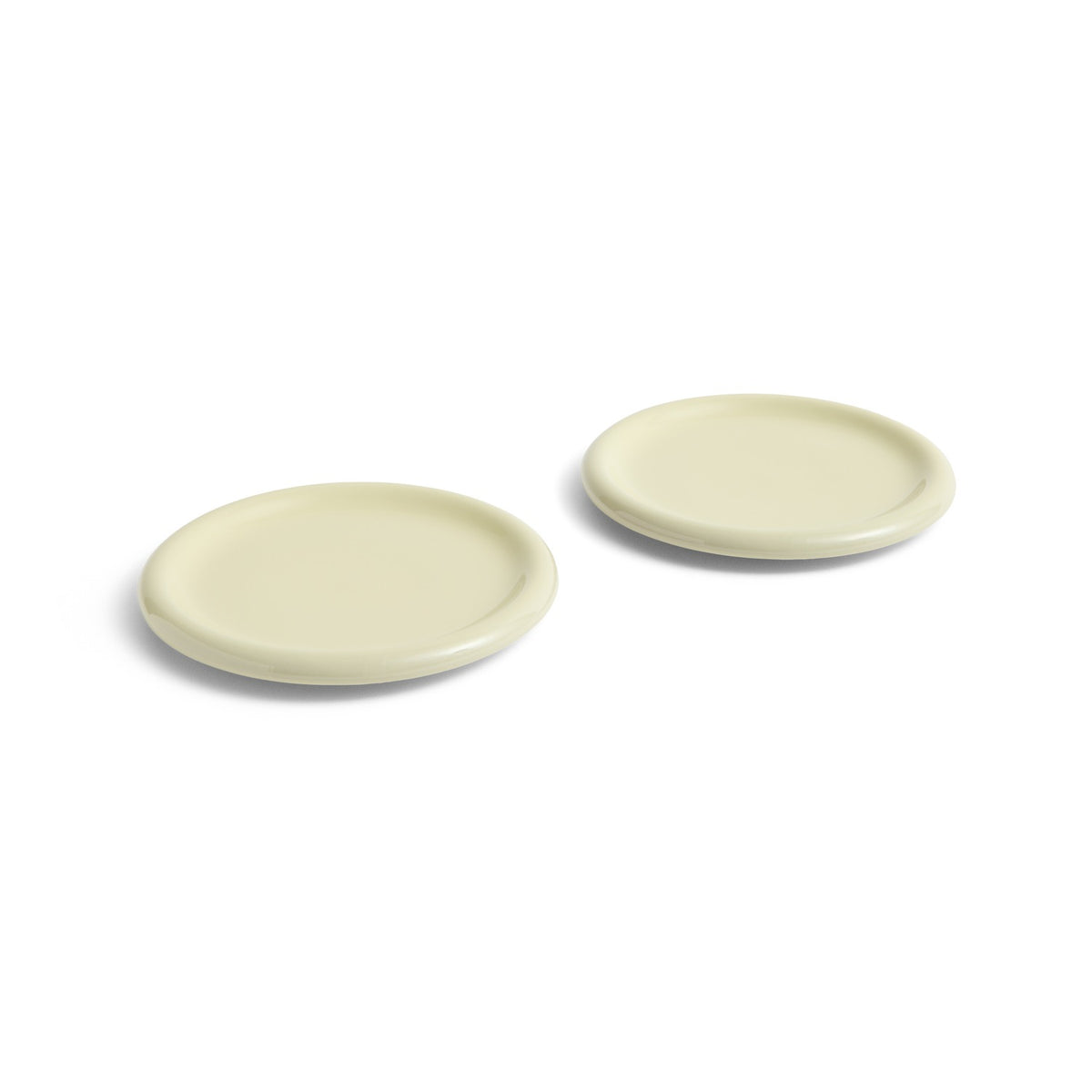 Barro Plate Set of 2 - Pistachio Ø 24 cm - Kitchen - HAY