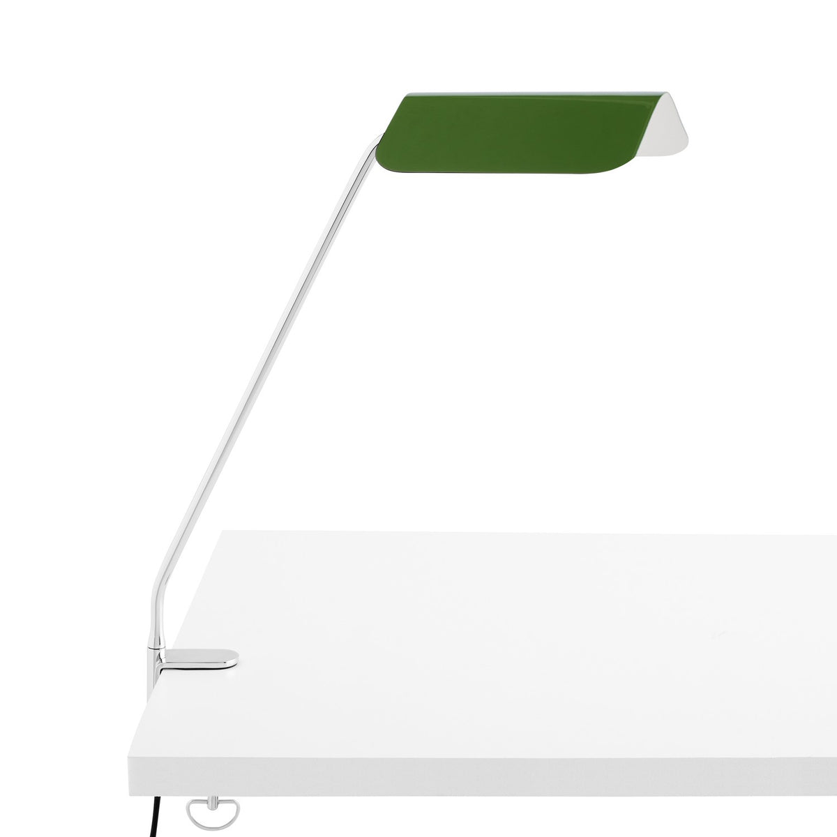 Apex Desk Clip Lamp - Emerald green - Tischlampe - HAY
