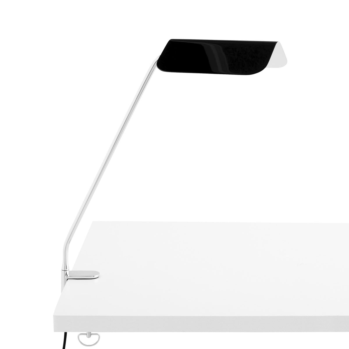 Apex Desk Clip Lamp - Iron black - Tischlampe - HAY