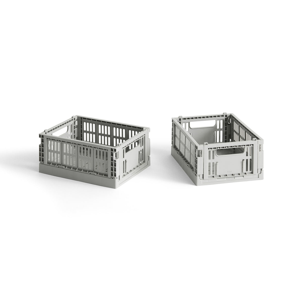 Colour Crate - Mini - Light grey - Home Accessories - HAY