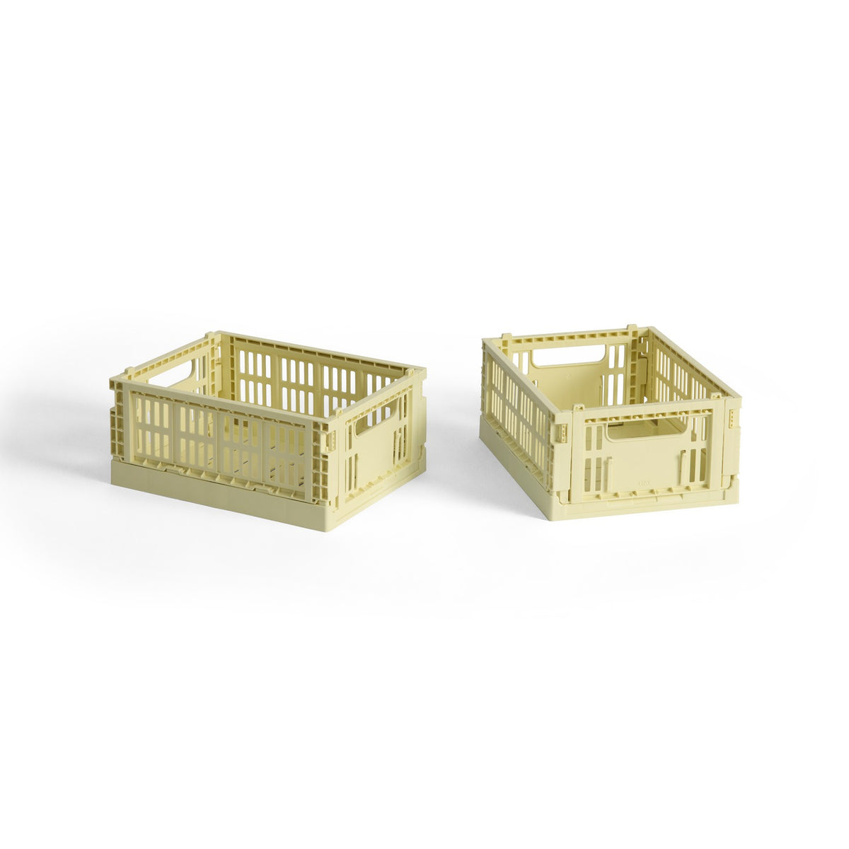 Colour Crate - Mini - Light yellow - Home Accessories - HAY