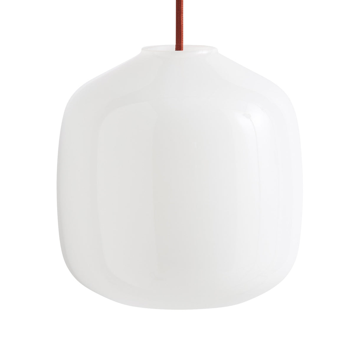 Aspekt Buoy Glass Pendant Light - Ø 20 cm, Rusty red - Lighting - HAY