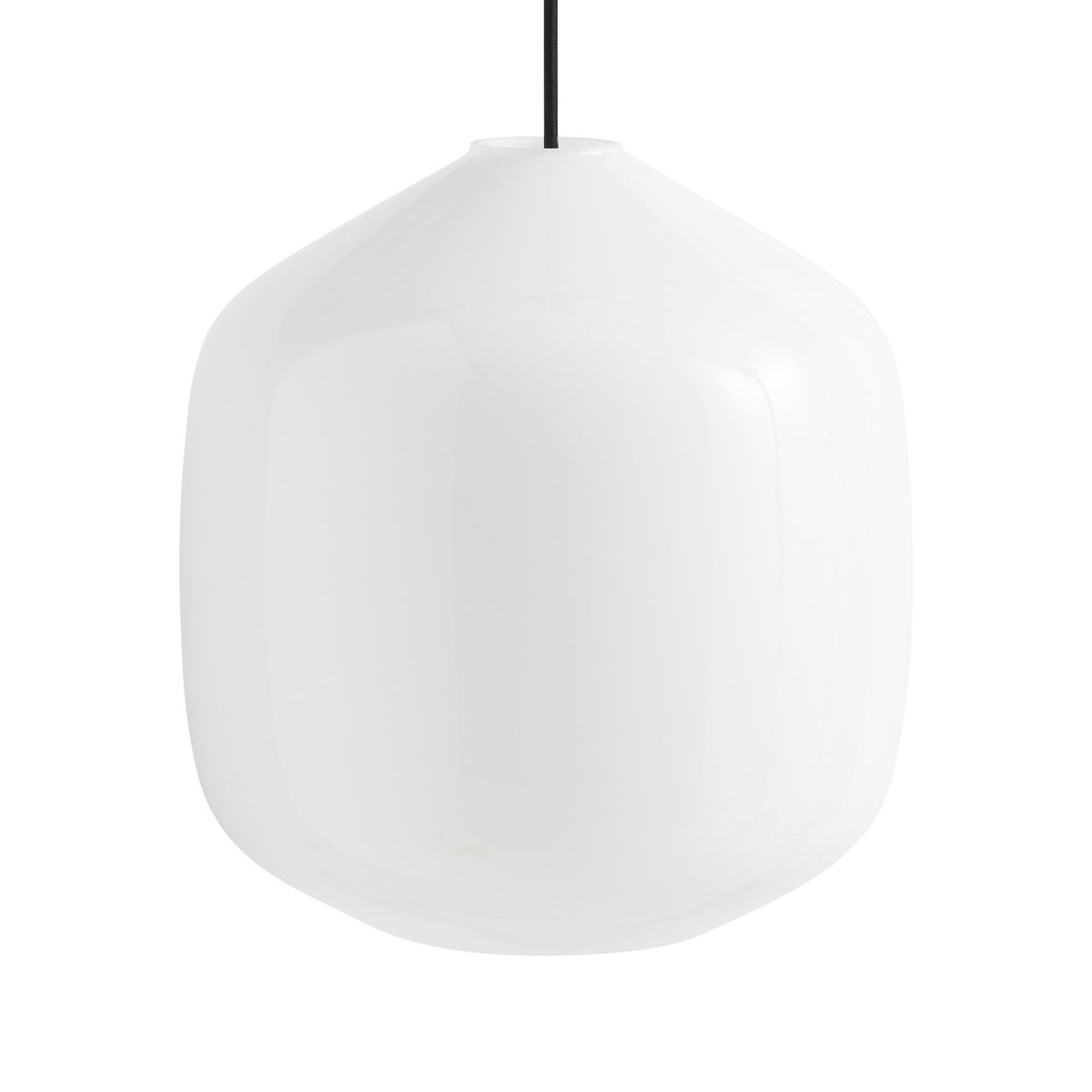 Aspekt Buoy Glass Pendant Light - Ø 30 cm, Soft black - Lighting - HAY