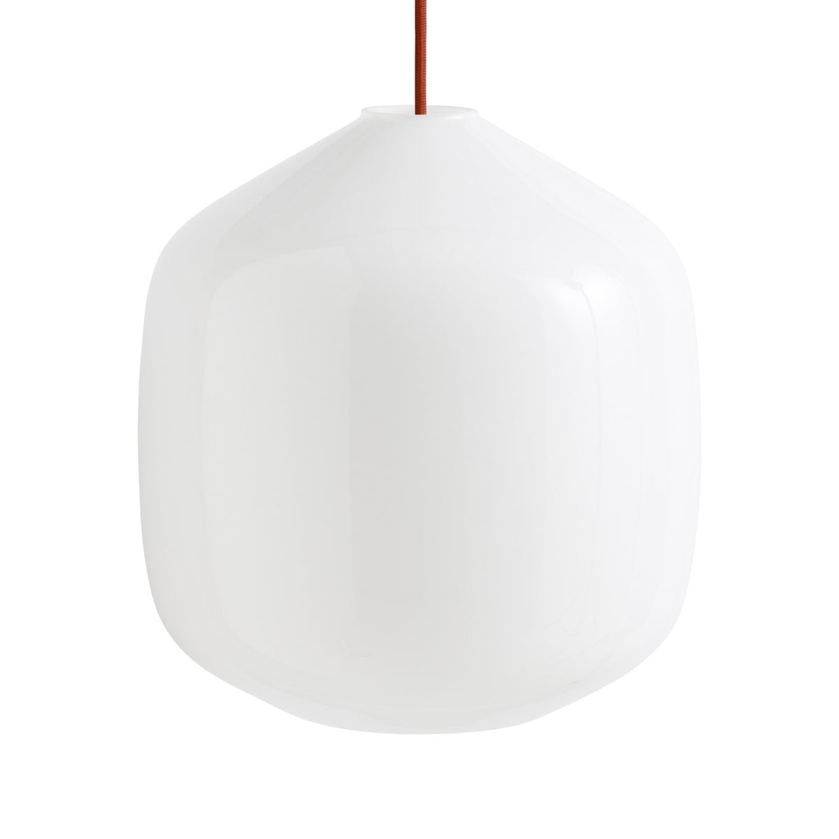 Aspekt Buoy Glass Pendant Light - Ø 30 cm, Rusty red - Lighting - HAY