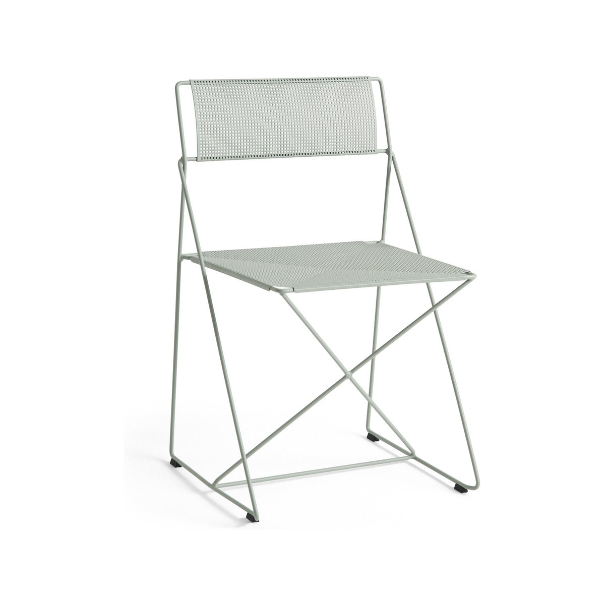 X-Line Chair - Powder coated - Pale Linden - Stuhl - HAY