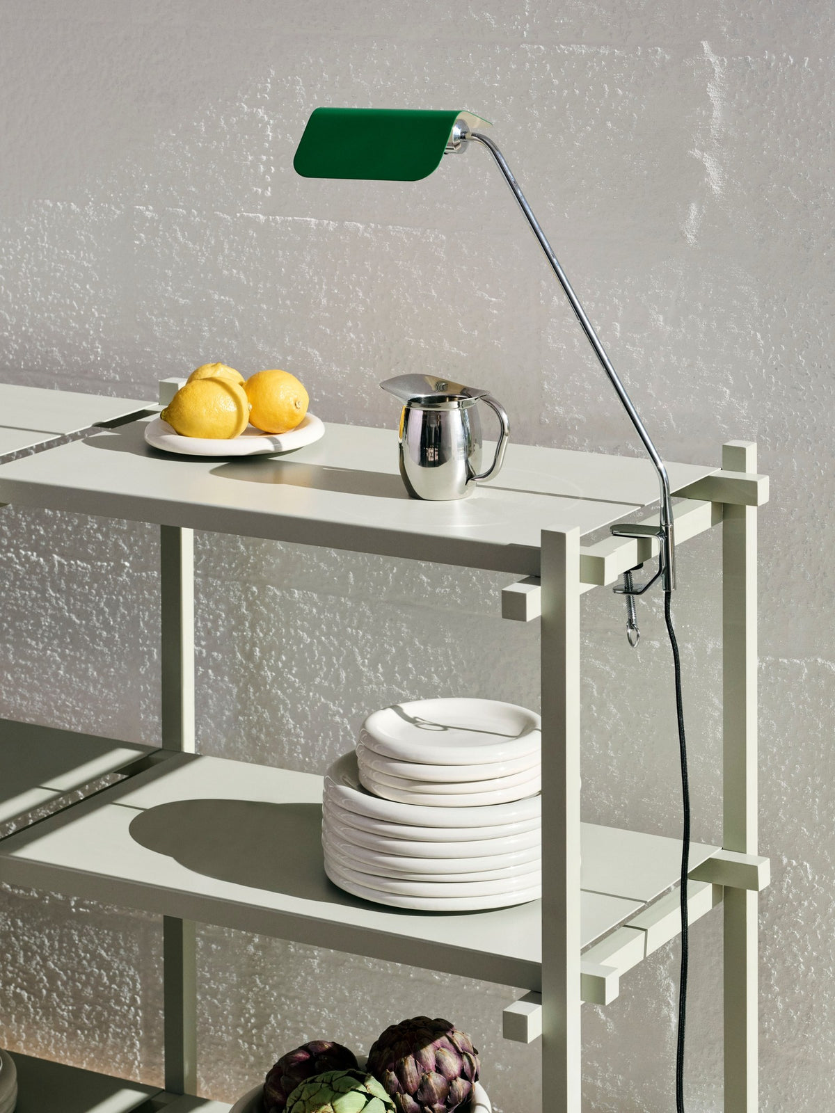 Apex Desk Clip Lamp - Lifestyle - HAY