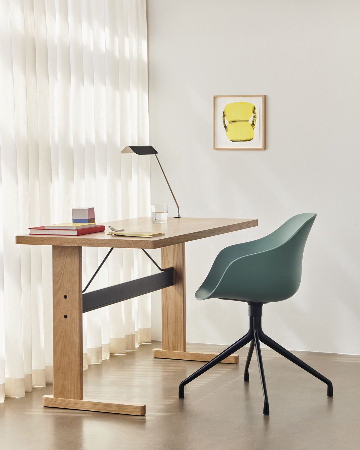 Apex Desk Clip Lamp - Lifestyle - HAY