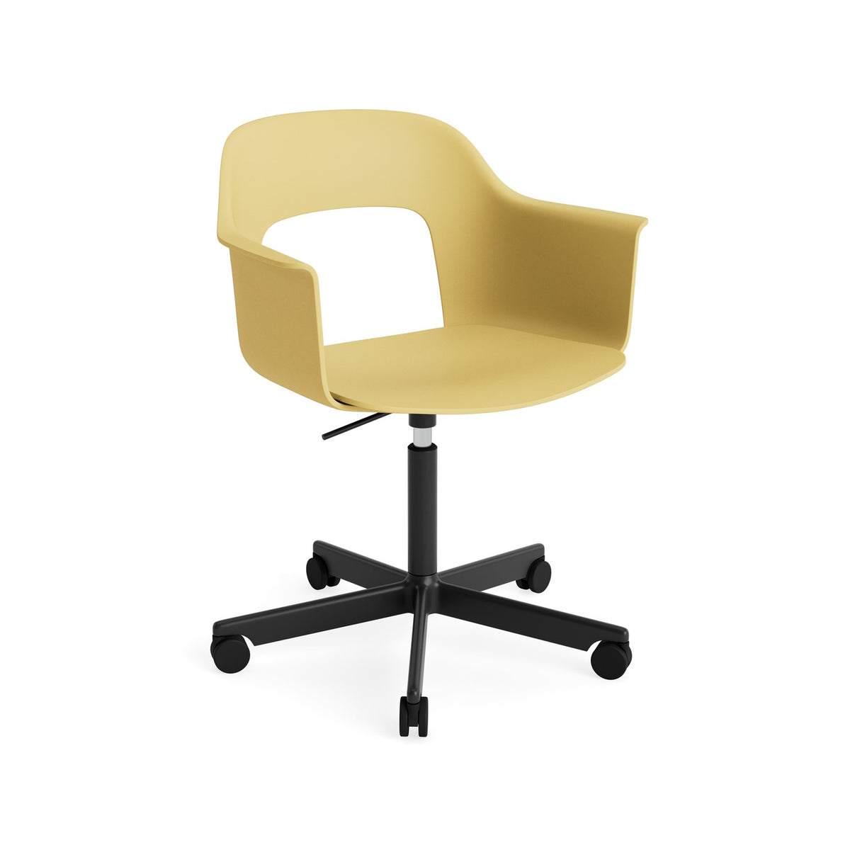 Layout Armchair 241 - Biscotti, Black Powder Coated Aluminium - Chairs - HAY