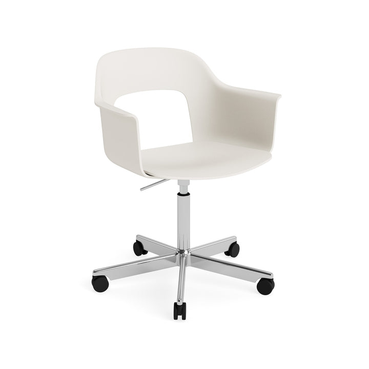Layout Armchair 241 - Cream White, Polished Aluminium - Chairs - HAY