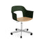 Bottle Green with Oak Seat