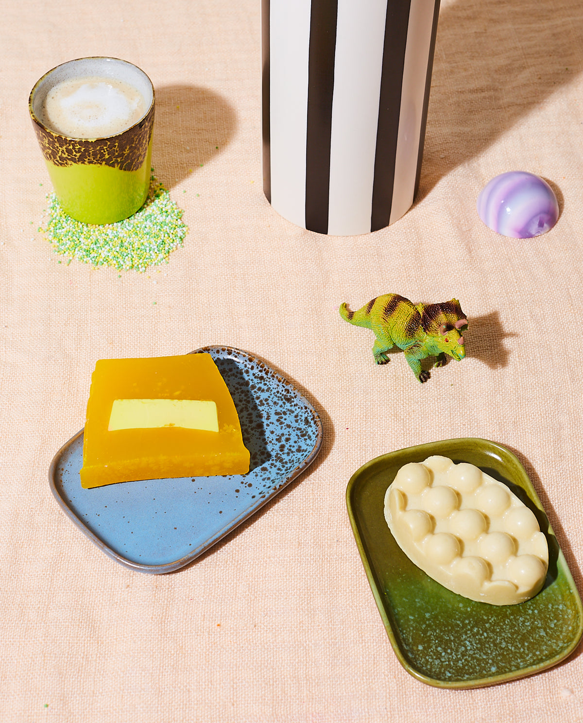 70s Ceramics – Kleine Tabletts, Atlas (2-Set) – HKLIVING – Ansicht 10