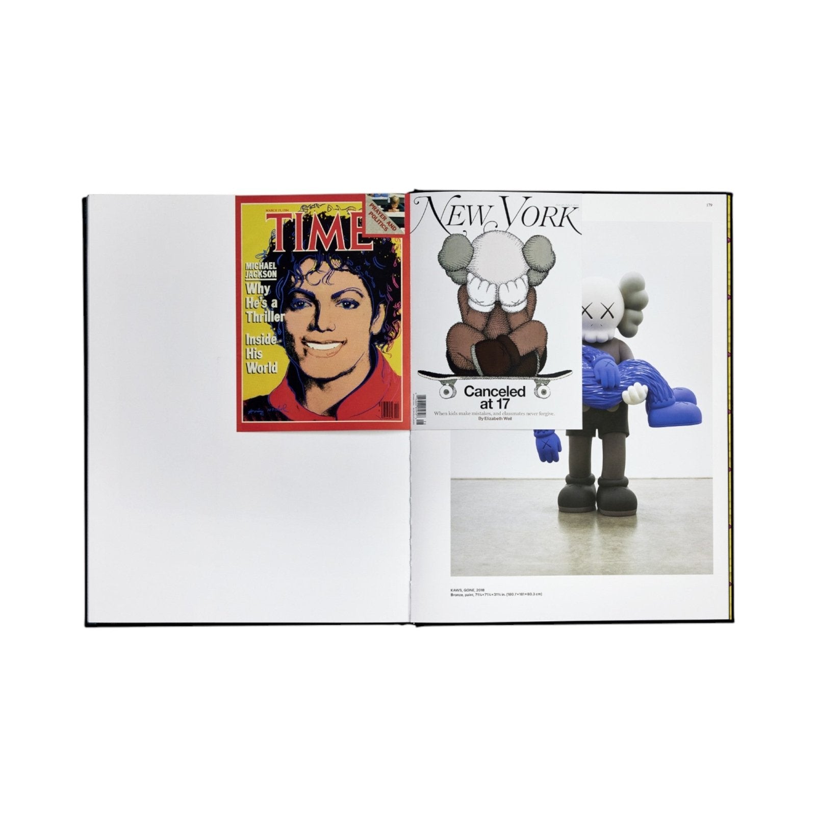 KAWS + Warhol Bücher by Phaidon