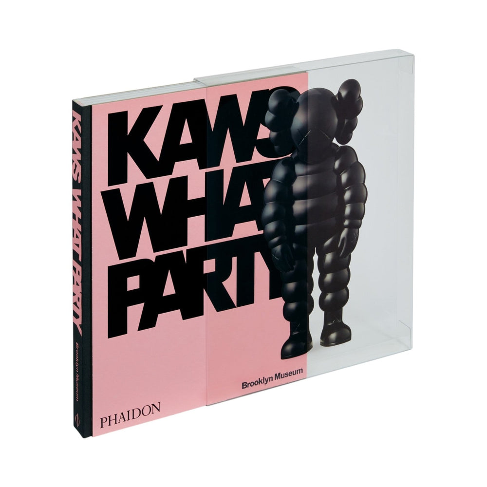 KAWS: WHAT PARTY - Black on Pink edition