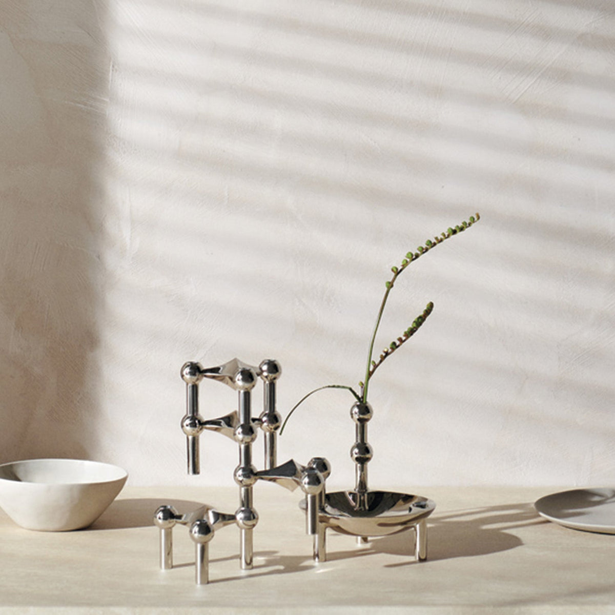 STOFF Nagel Candle Holder