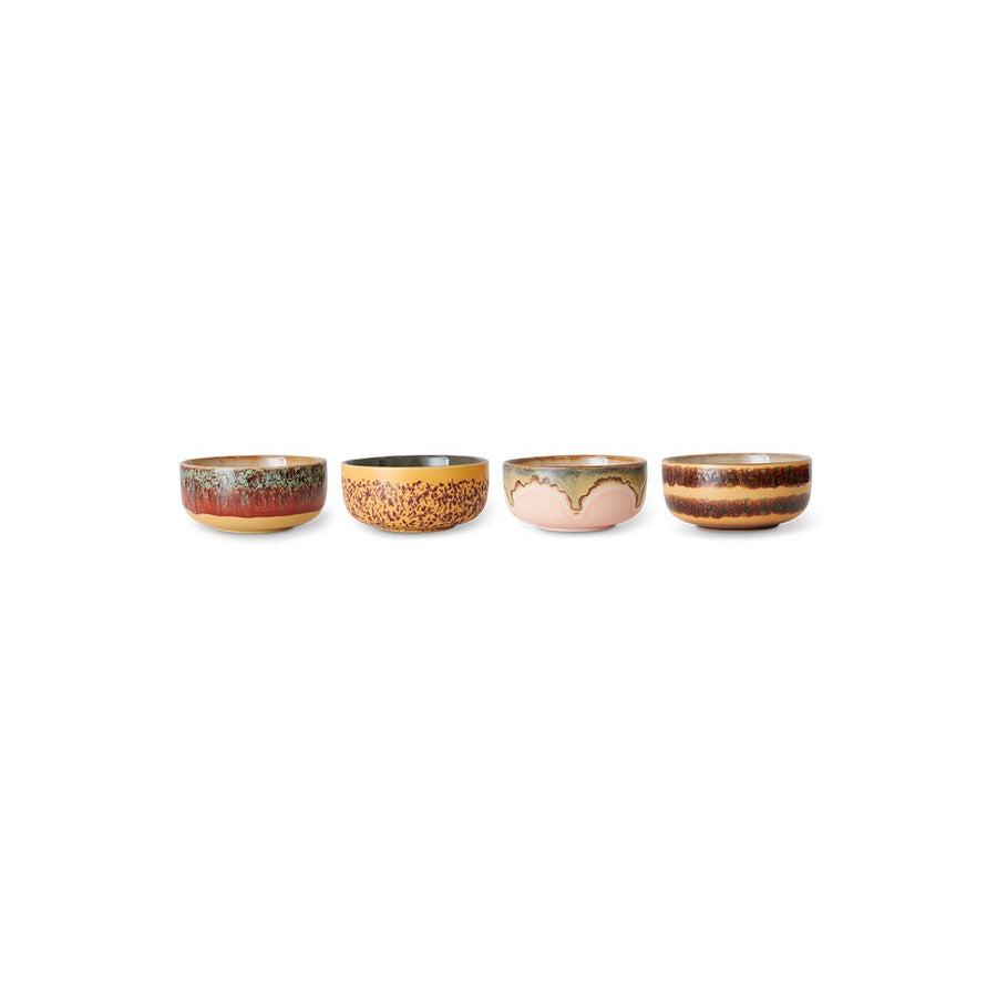 70s Ceramics – Dessert Bowls, Harbour (set of 4) – HKLIVING – view 3