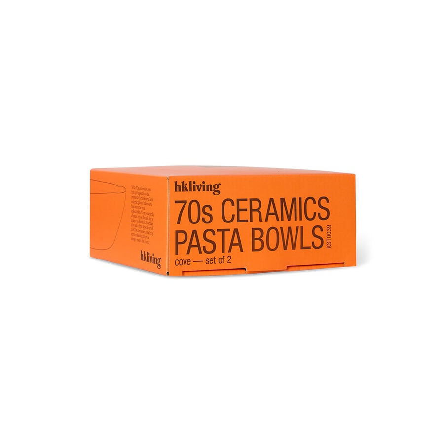 70s Ceramics – Pastateller, Cove (2-Set) – HKLIVING – Ansicht 6
