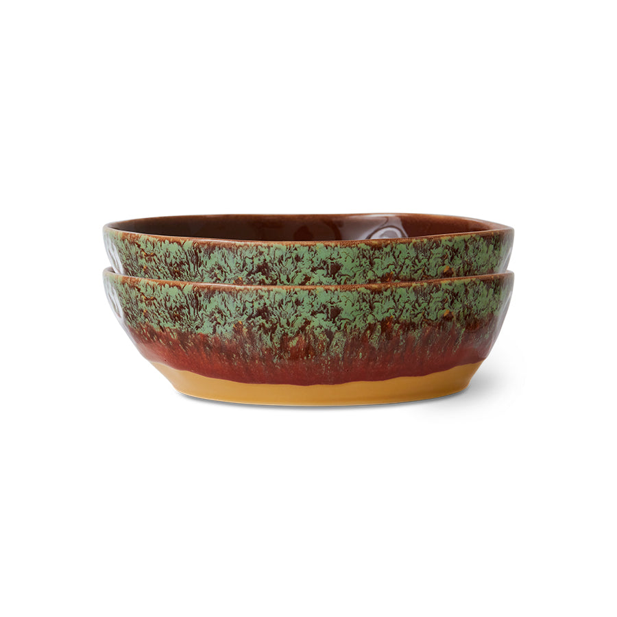 70s Ceramics – Pastateller, Cove (2-Set) – HKLIVING