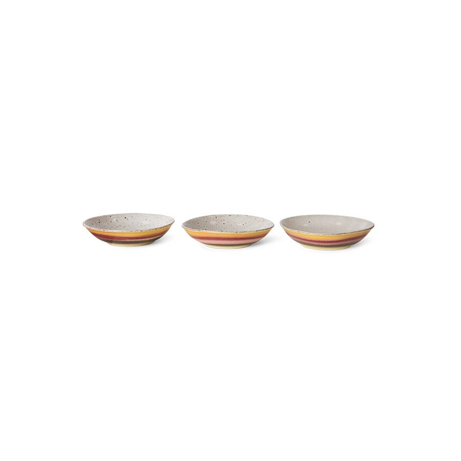 70s Ceramics – Curryschalen, Hibiscus (2-Set) – HKLIVING – Ansicht 5