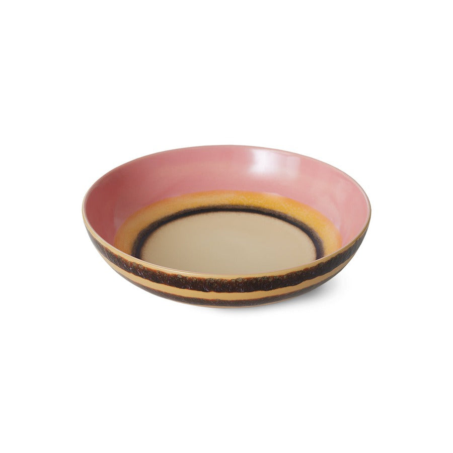 70s Ceramics – Salatschüssel, Serene – HKLIVING – Ansicht 3