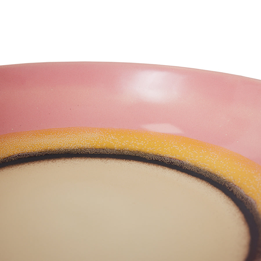 70s Ceramics – Salatschüssel, Serene – HKLIVING – Ansicht 4
