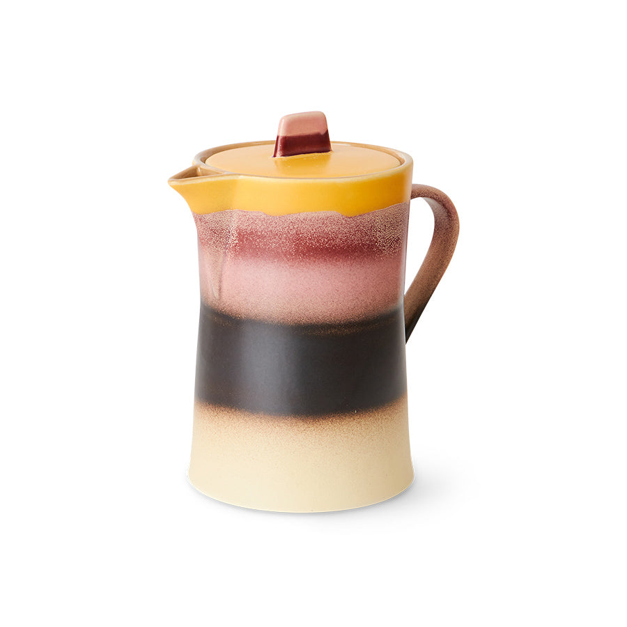 70s Ceramics – Teekanne, Sunset – HKLIVING – Ansicht 3