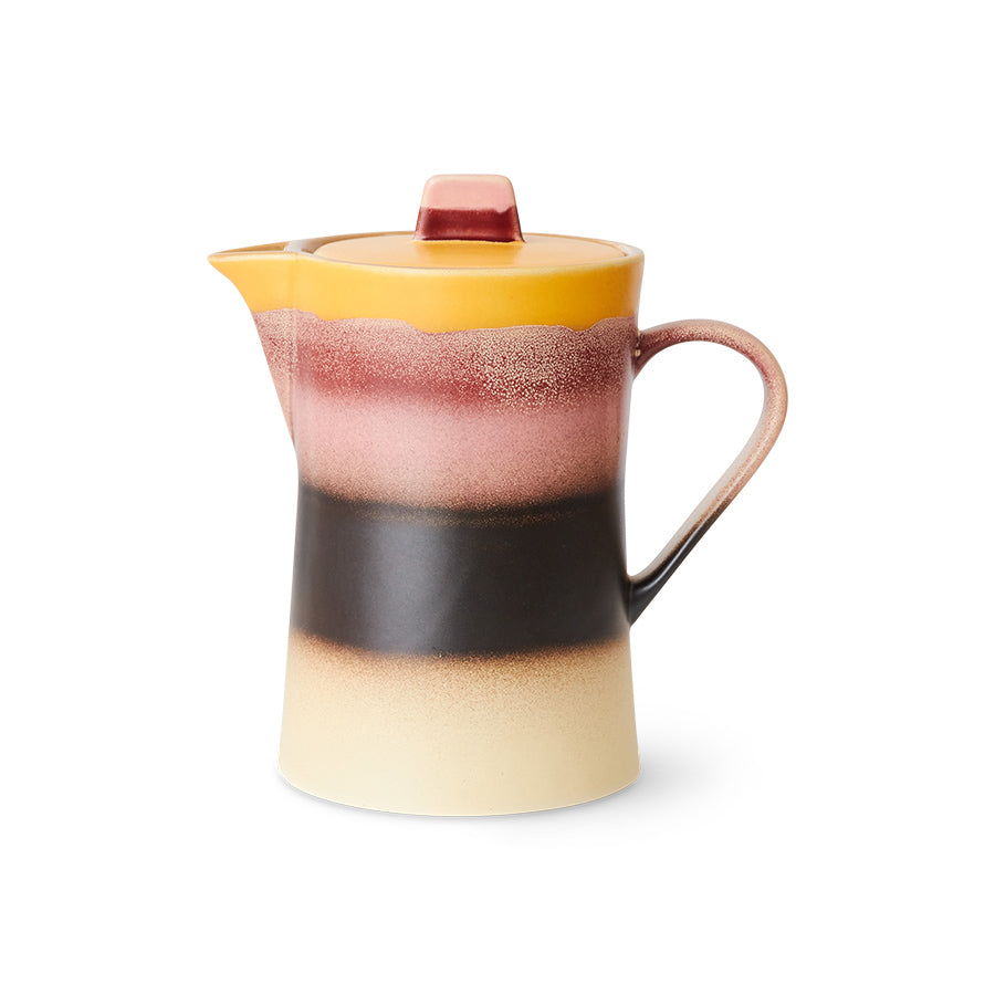 70s Ceramics – Teekanne, Sunset – HKLIVING