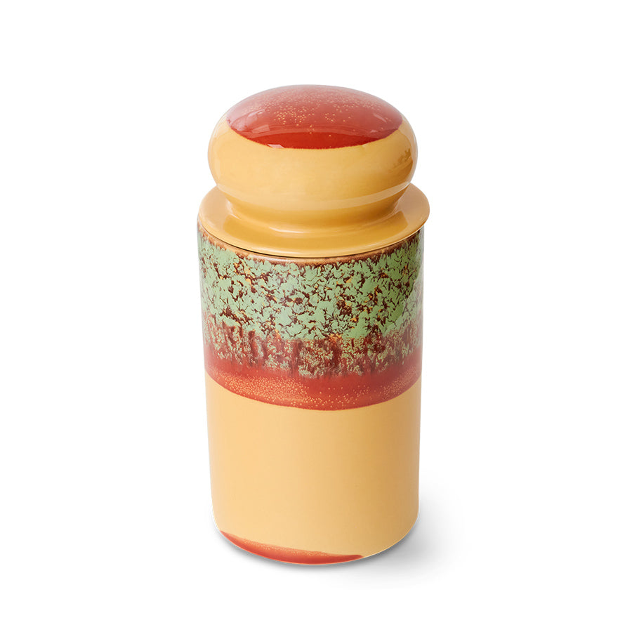 70s Ceramics – Vorratsdose, Cove – HKLIVING – Ansicht 3