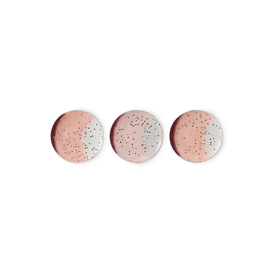 70s Ceramics – Dessertteller, Lychee (2-Set) – HKLIVING – Ansicht 5